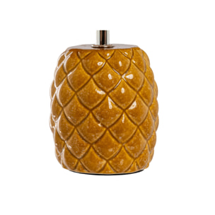 Lampada Da Tavolo Comodino Ricaricabile Accensione On/Off Modello Nasso Giallo