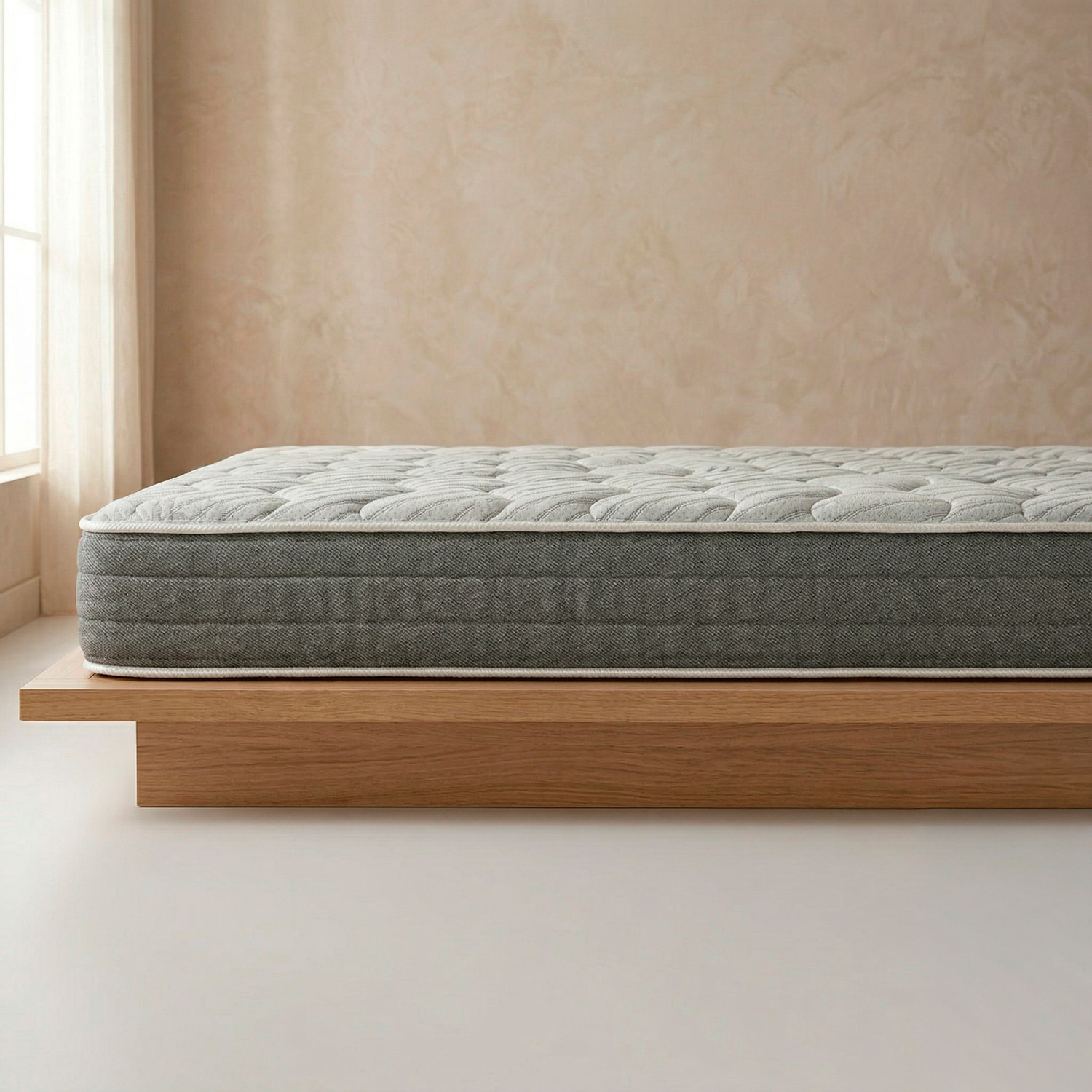 Colchón Viscoelástico + Espuma HR | 23cm de altura | Antiácaros | Firmeza Alta | Sueño Regenerador | Ceramic