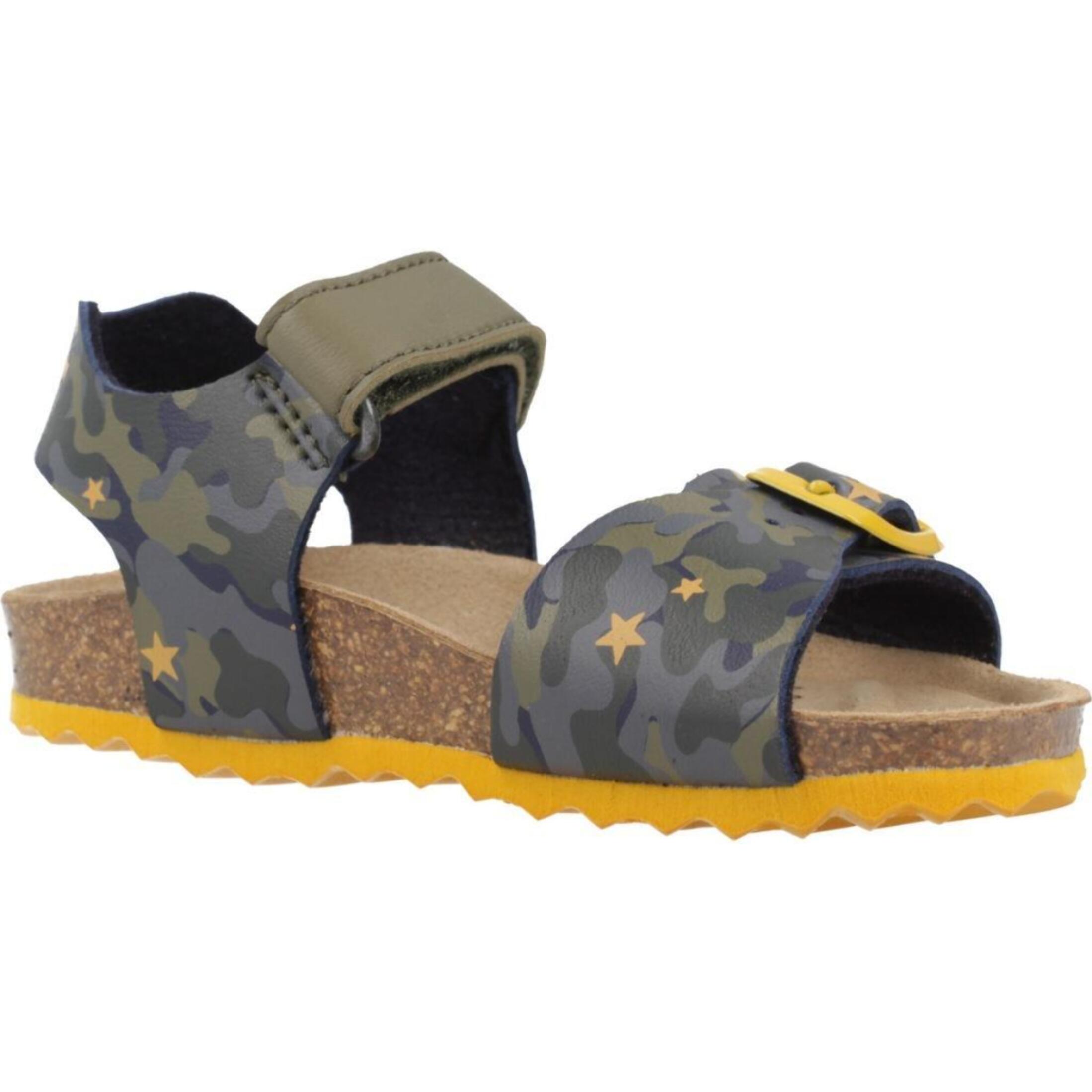 Sandalias Niño de la marca GEOX  modelo B SANDAL CHALKI BOY VERDE