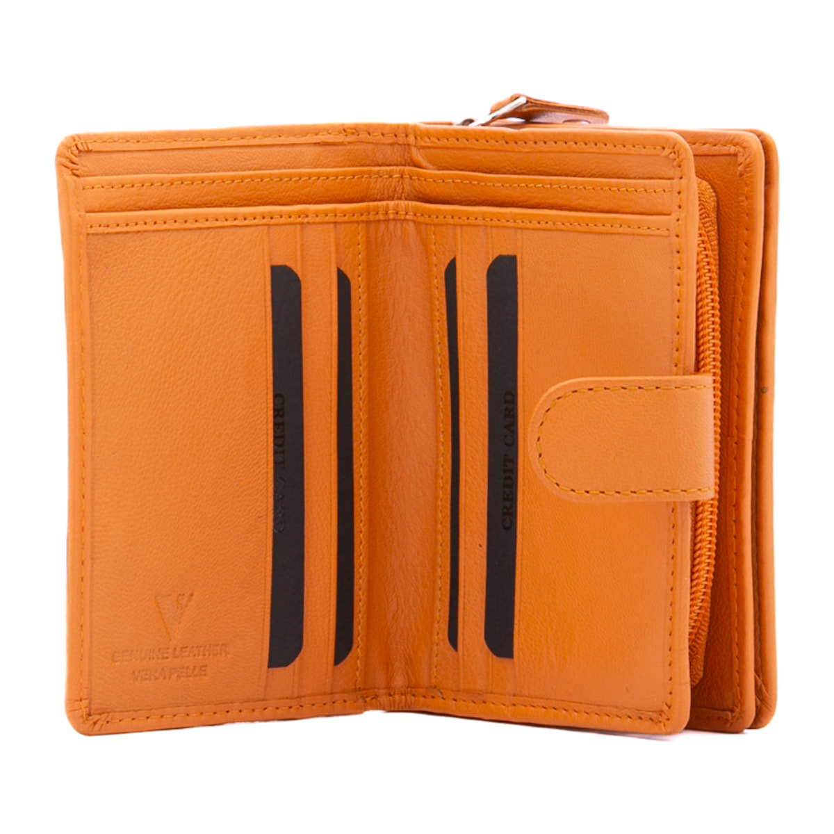 Portafoglio  da donna ecopelle Prodotto Vegano 13x9,5x4 cm