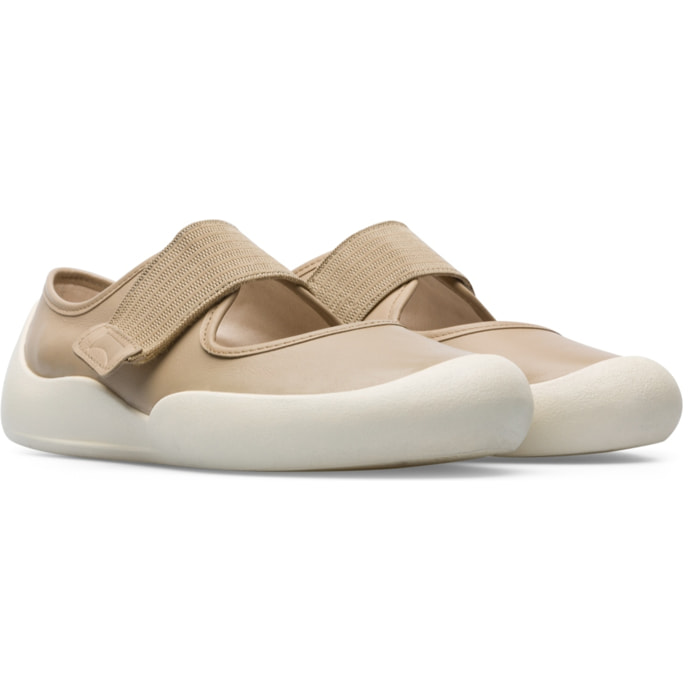 Camper Bailarinas Mujer Sako Beige