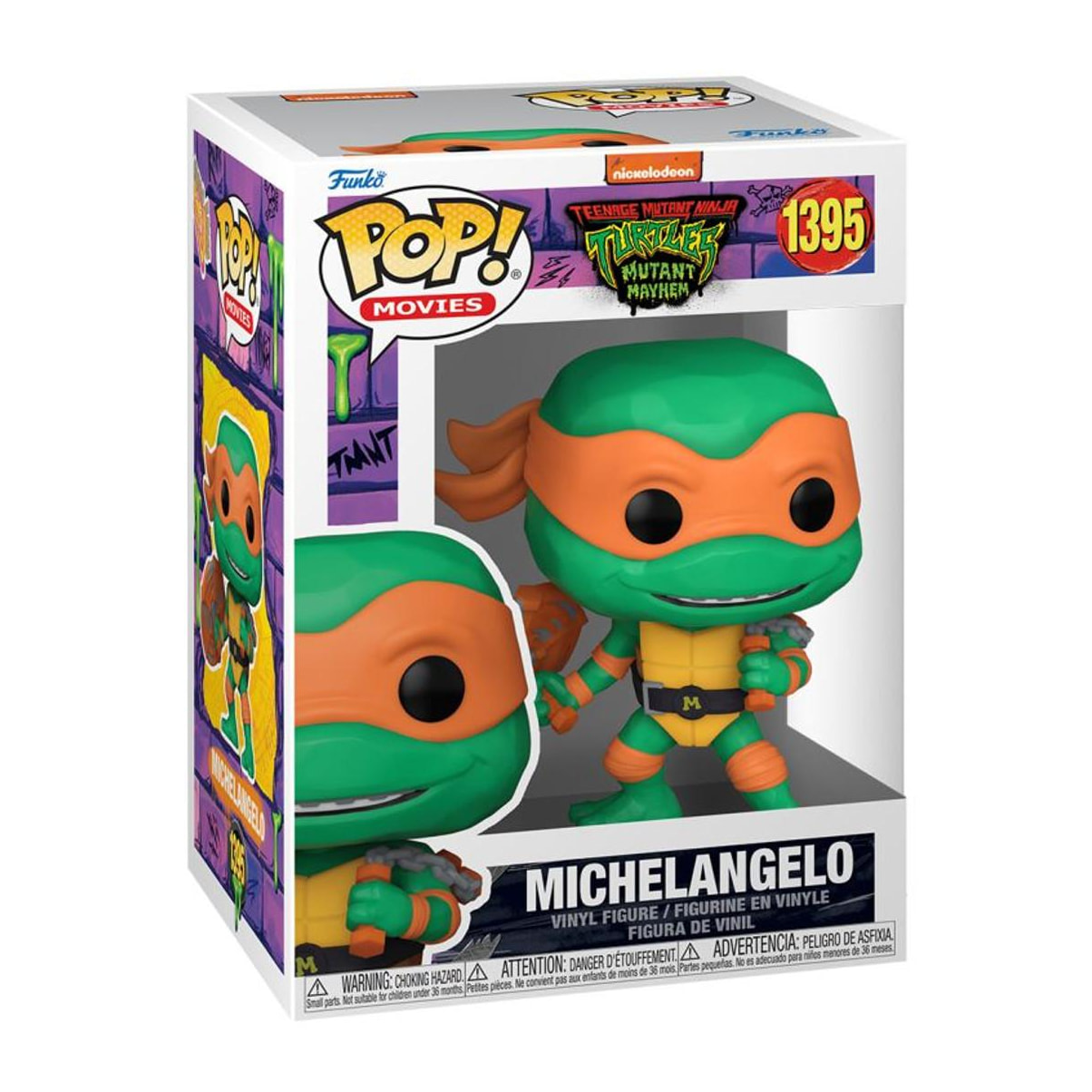 Tartarughe Ninja Funko POP! Vinile Figura Michelangelo 9 cm