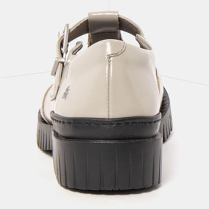 Zapatos 1834 NAPPA SHINNY CINDER-BLACK /OXFORD color Cinder-black
