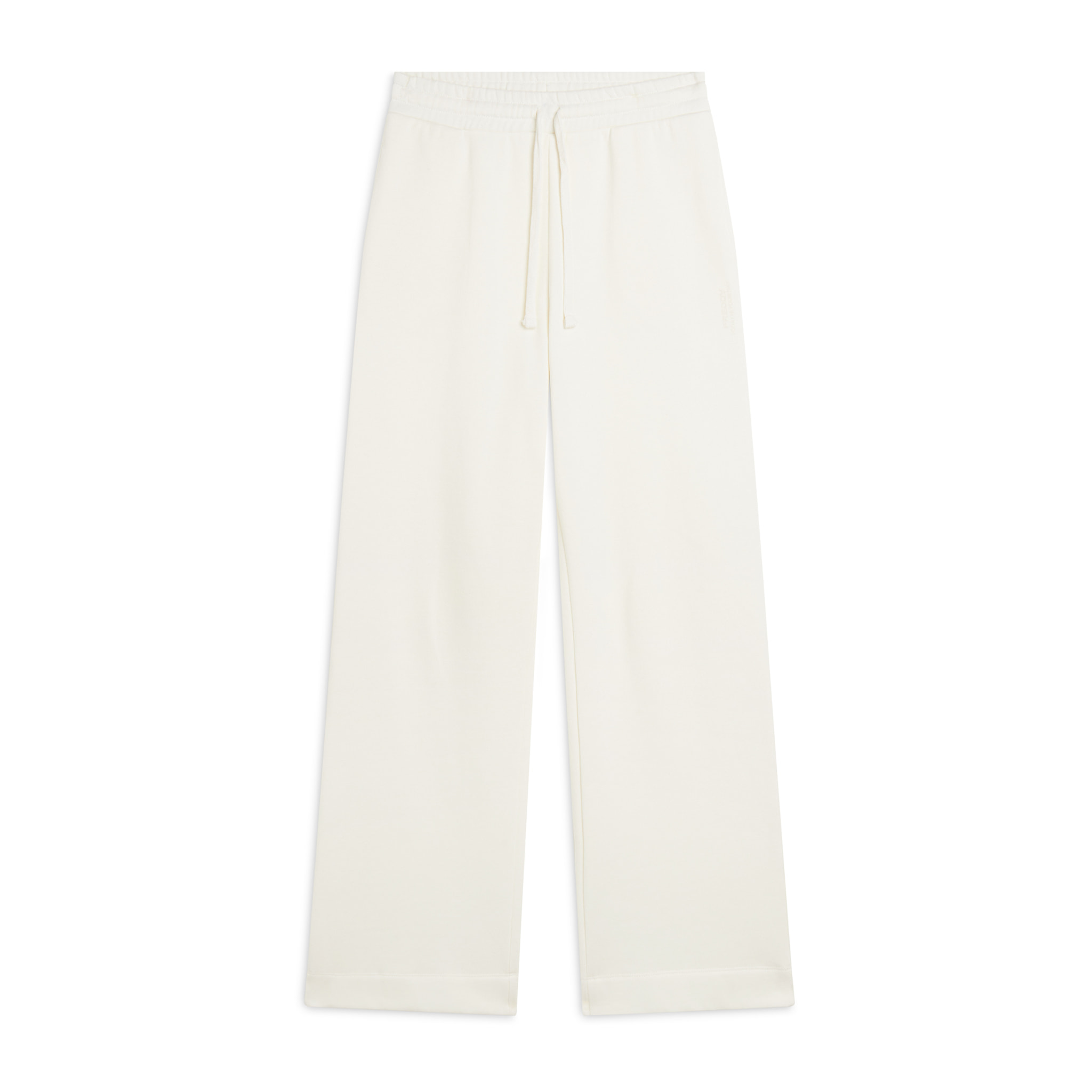 Pantalone da donna con gamba ampia in felpa