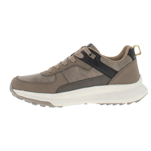 Armata di Mare Scarpe Uomo Sneakers Casual Stringate con Soletta Rimovibile in Memory Foam AMU W24N623 Taupe