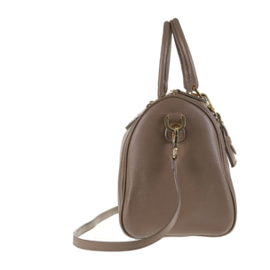 Borsa a bauletto da donna Made in Italy - Modello Arcadia - 100% pelle - 30.0 x 21.0 x 13.0 cm