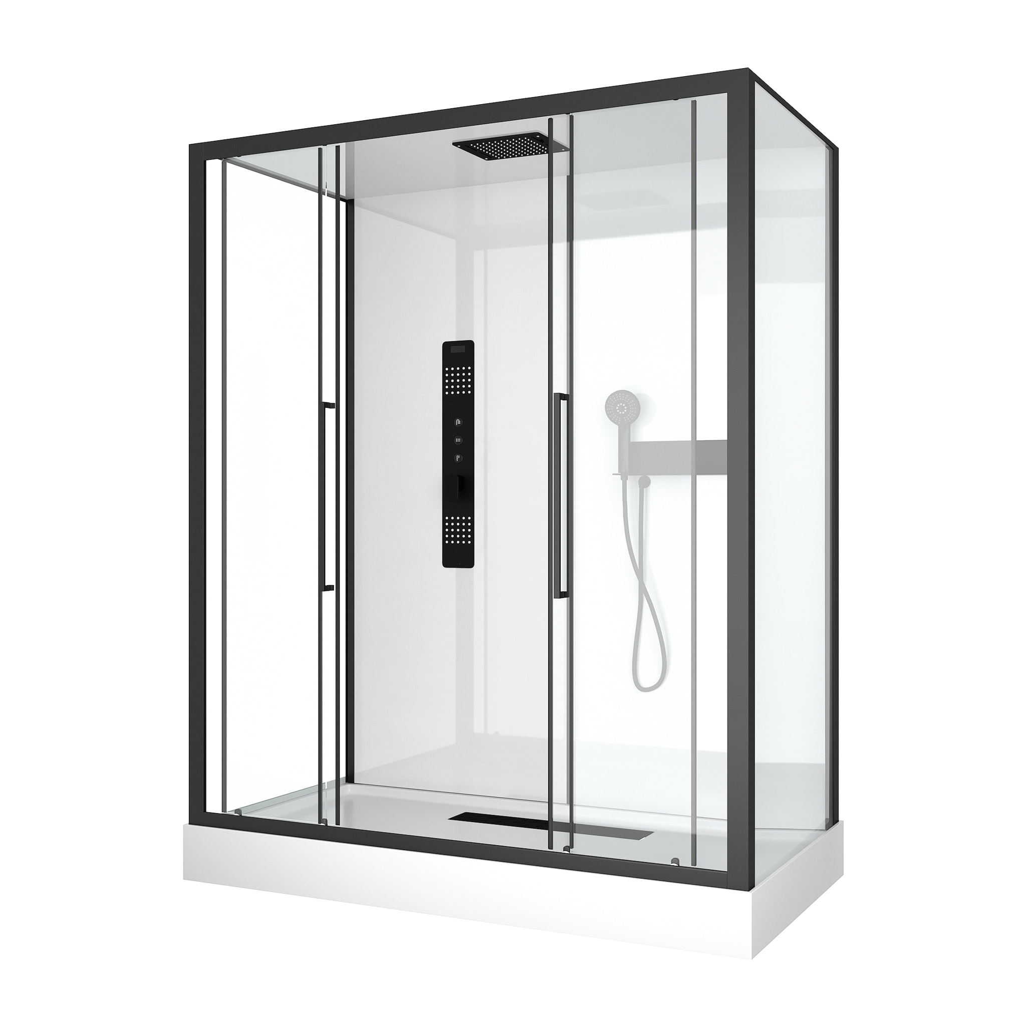 Cabine de douche RECTANGLE 160x85x217cm - FACTORY 2 XXL