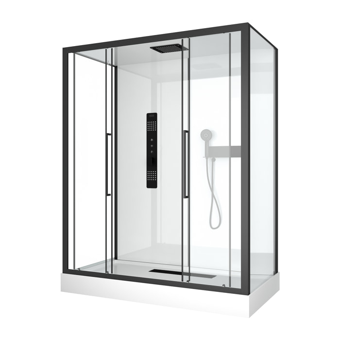 Cabine de douche RECTANGLE 160x85x217cm - FACTORY 2 XXL