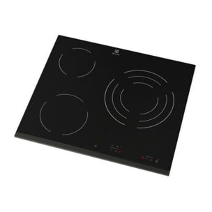 Plaque vitrocéramique ELECTROLUX BHV6232FOK - 3 foyers Noir