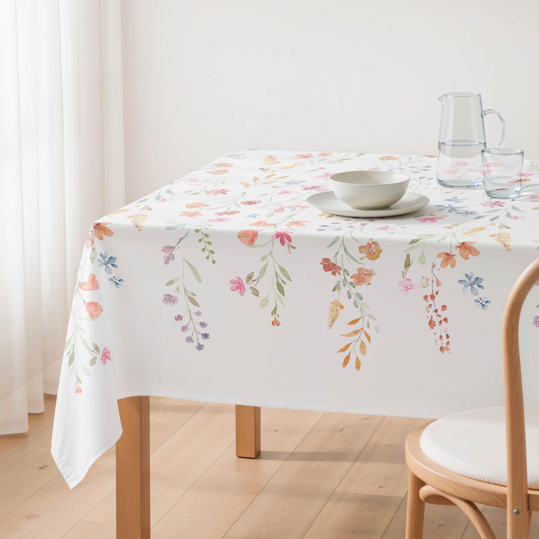 Nappe anti-taches CAMILA MULTICOLORE - enduite