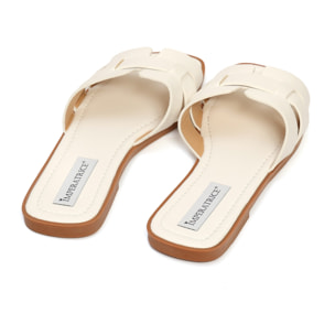 Ciabattine in simil pelle