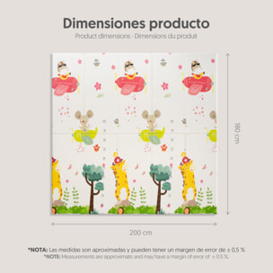 Alfombra de Juegos-Gateo Modelo Selva