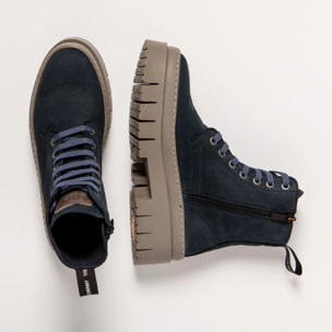 Botines 1953 NOBUCK NAVY/AMBERES color Navy