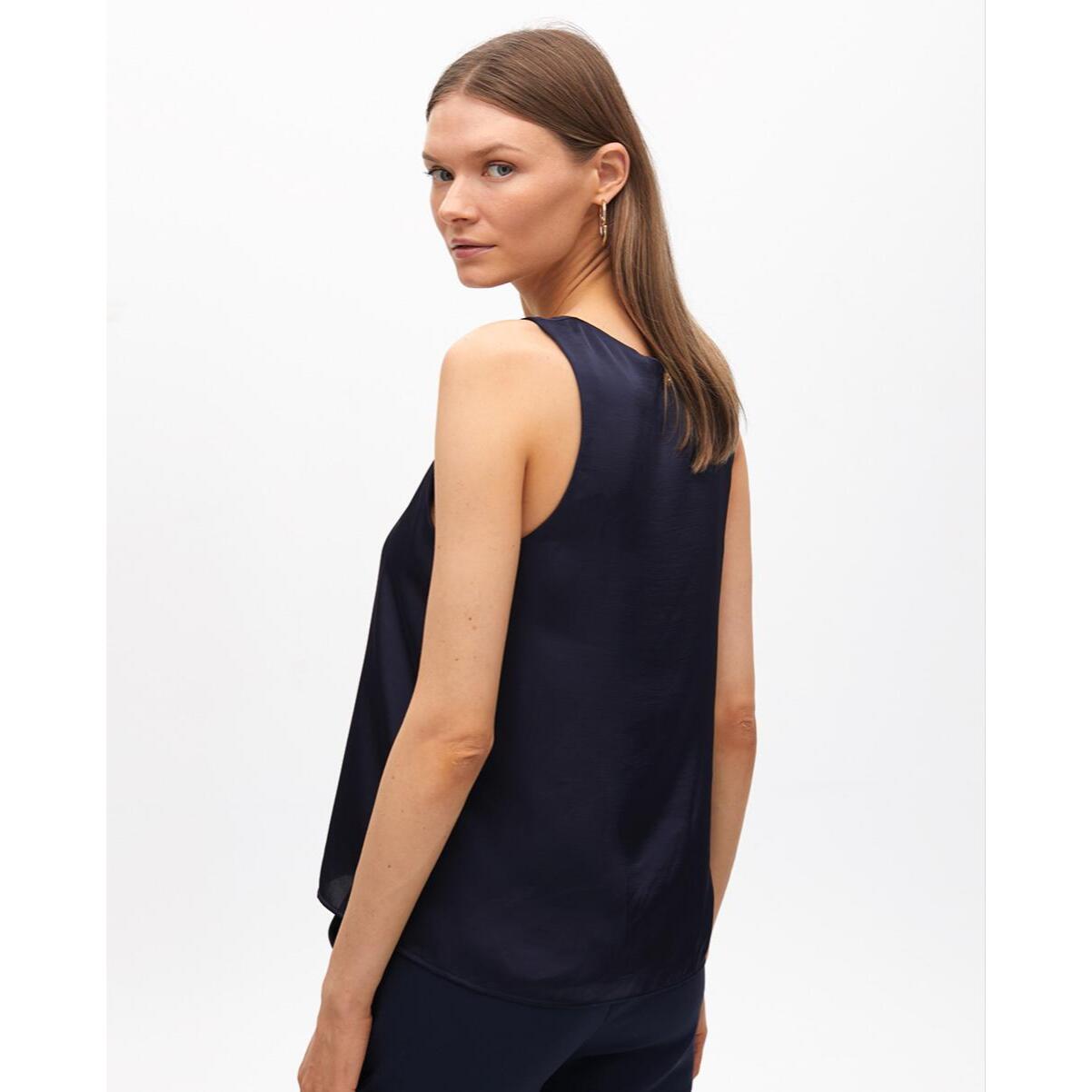 Top Basico con Spalline Larghe