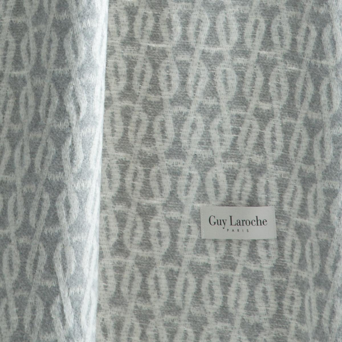 PLAID BLAISE - Coton et polyester - gris perle