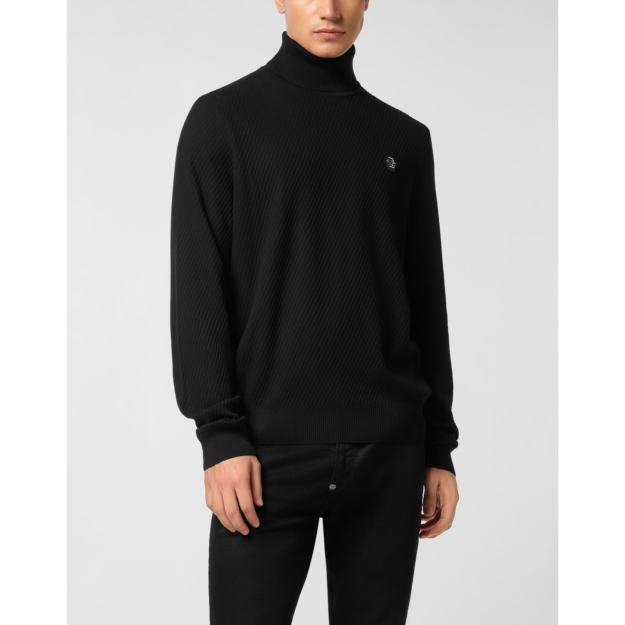 PHILIPP PLEIN Cuello de tortuga Ls LOVE