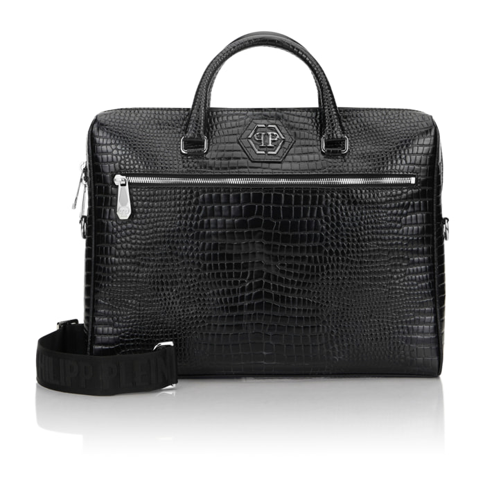 PHILIPP PLEIN Laptop Bag Cocco