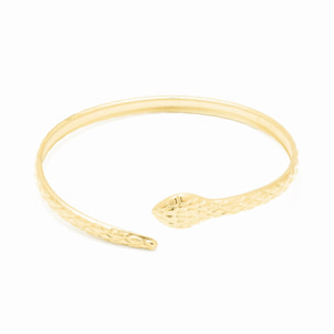 Pulsera acabada en oro amarillo de 18K
