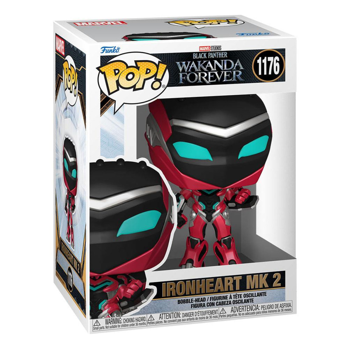 Black Panther: Wakanda Forever Pop! Marvel Vinile Figura Pop3 9 Cm Funko