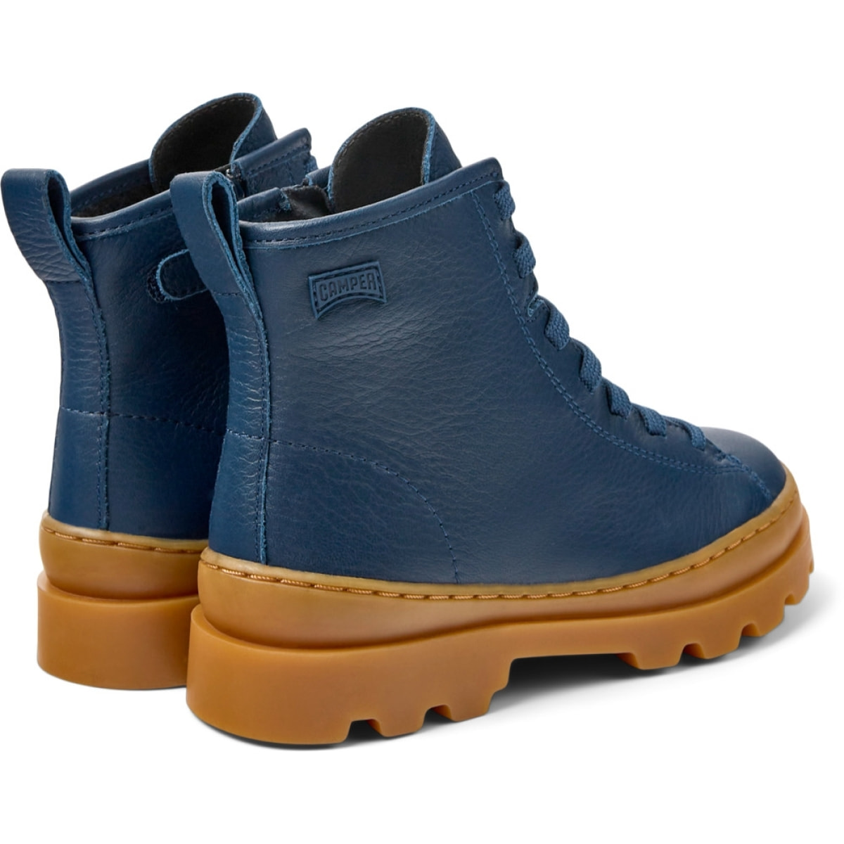 CAMPER Brutus - Botines Azul Infantil Unisex