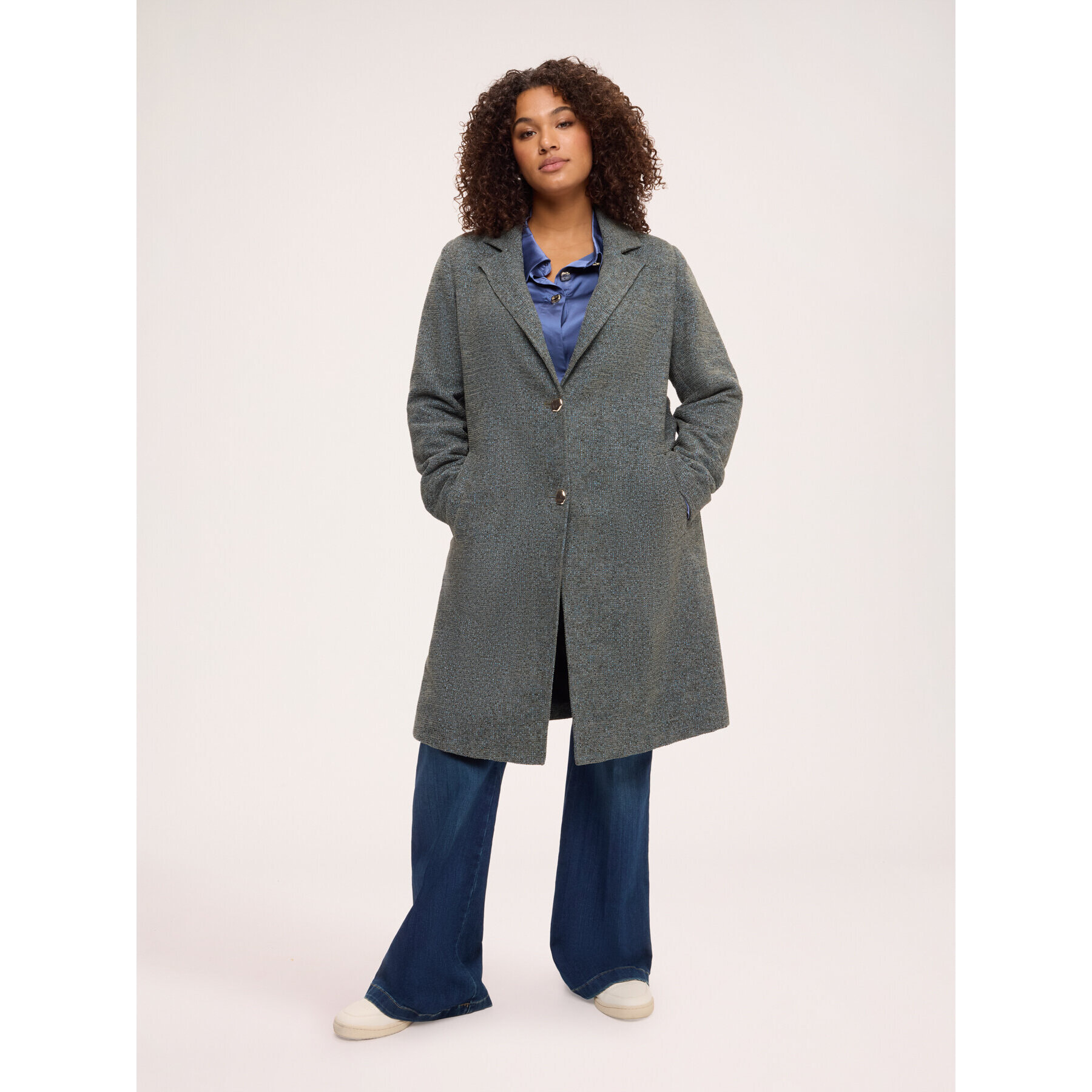Fiorella Rubino - Cappotto in ciniglia - Verde
