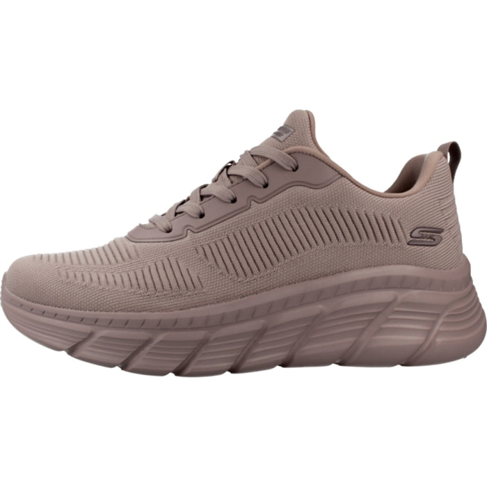Sneakers De  Mujer Bobs B Flex Hi Flying Hi Rosa