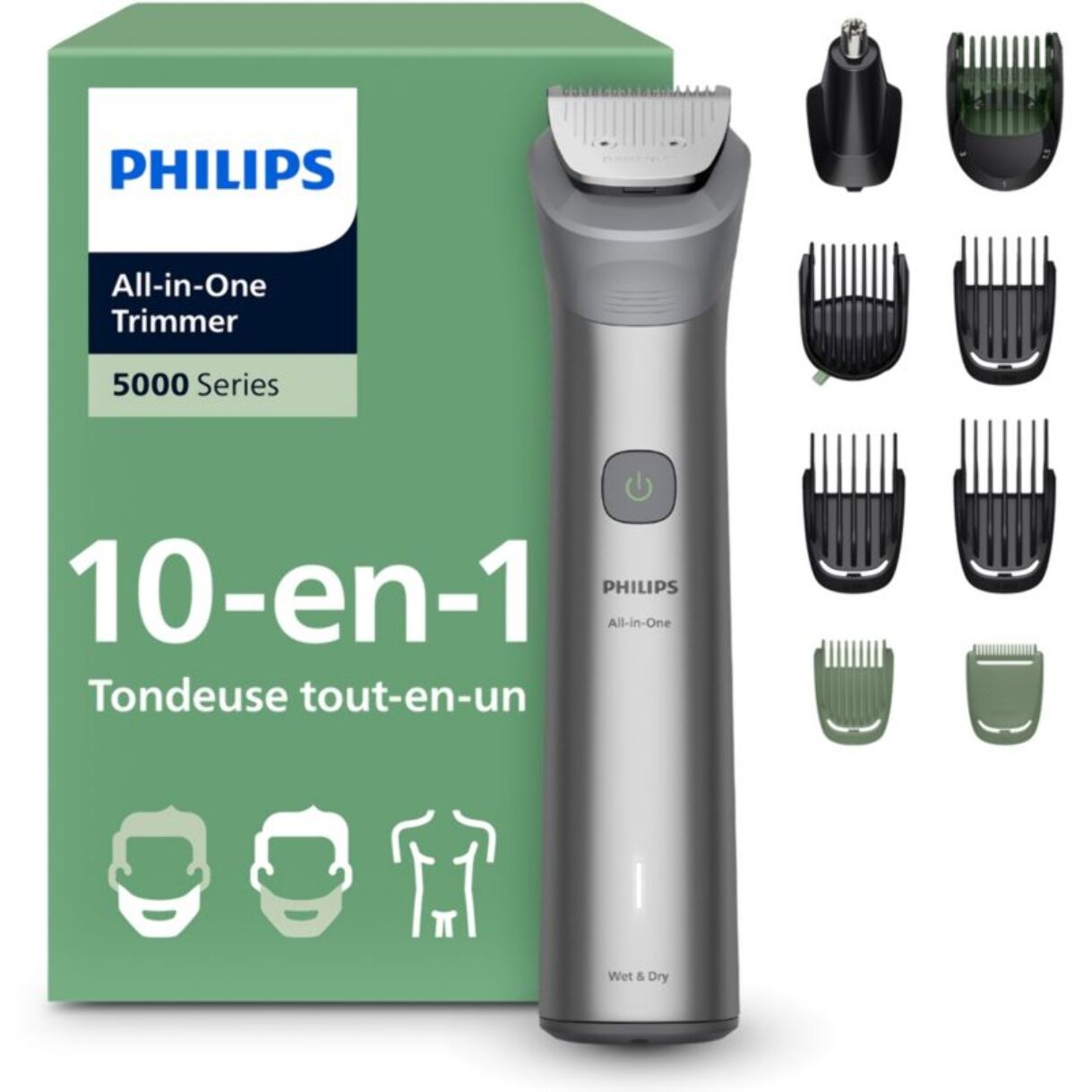 Tondeuse multi usages PHILIPS MG5931/15 Series 5000