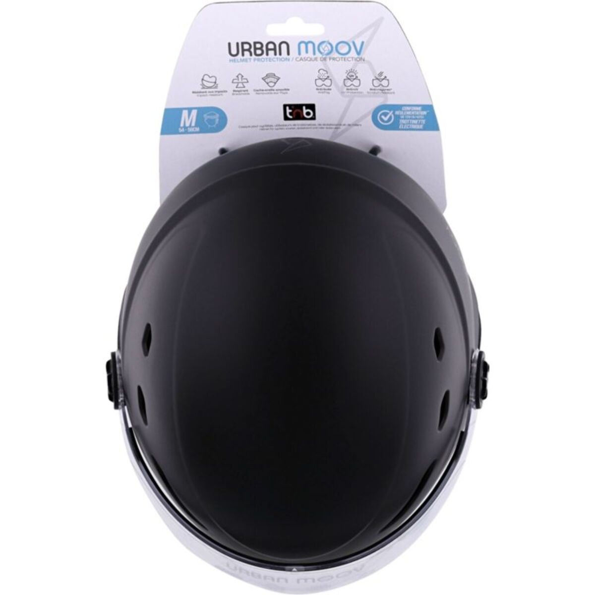 Casque TNB Taille M - Noir