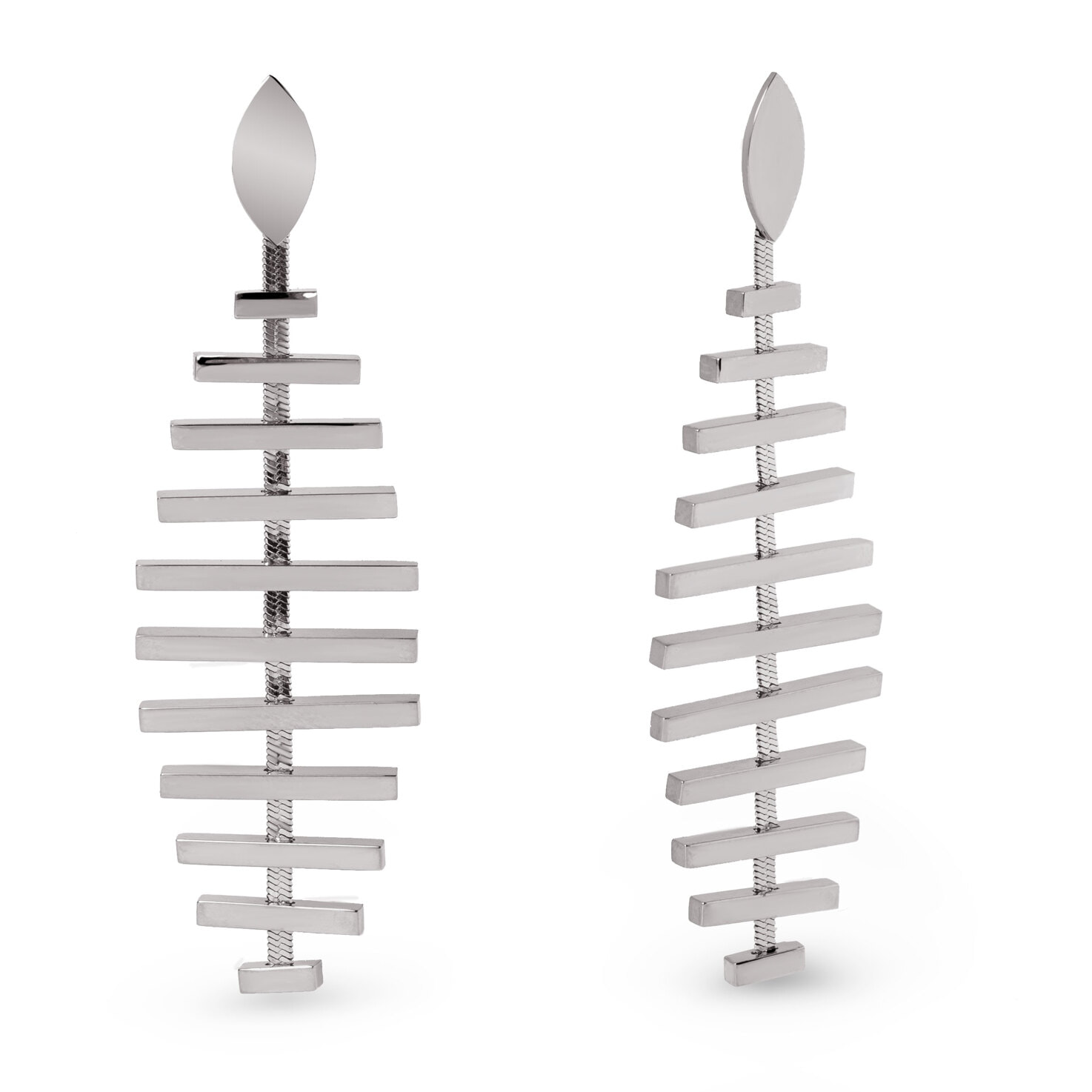 Orecchino Pacific in Acciaio