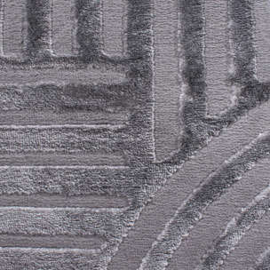 Tapis salon et chambre tissé motif géométrique NOMI