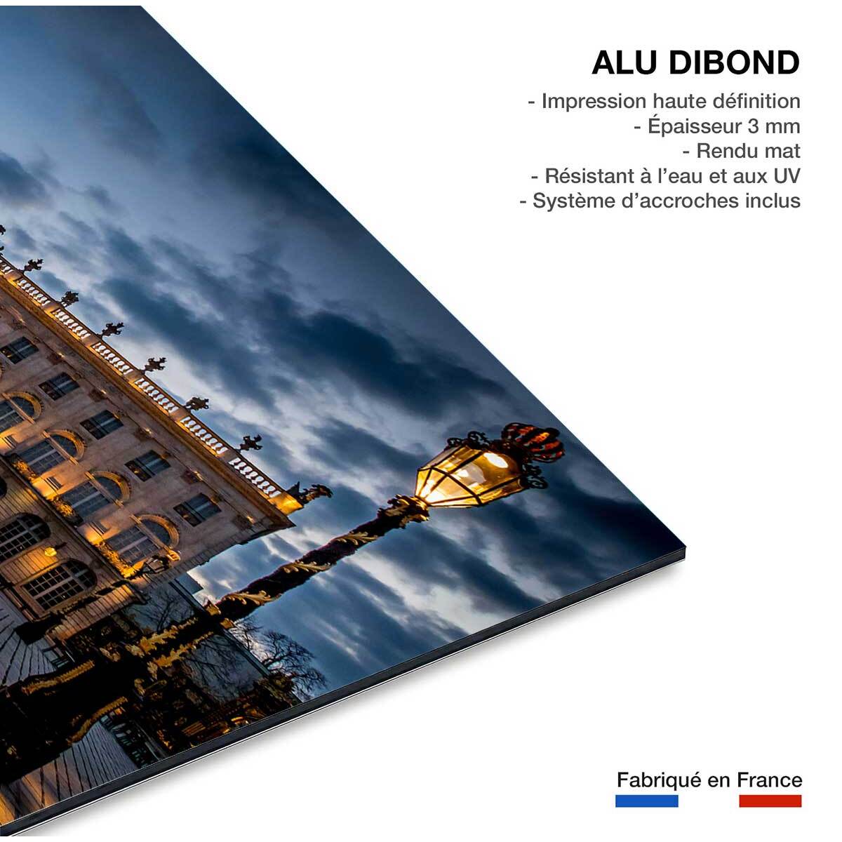 Tableau en passant par la lorraine Tableau alu Dibond