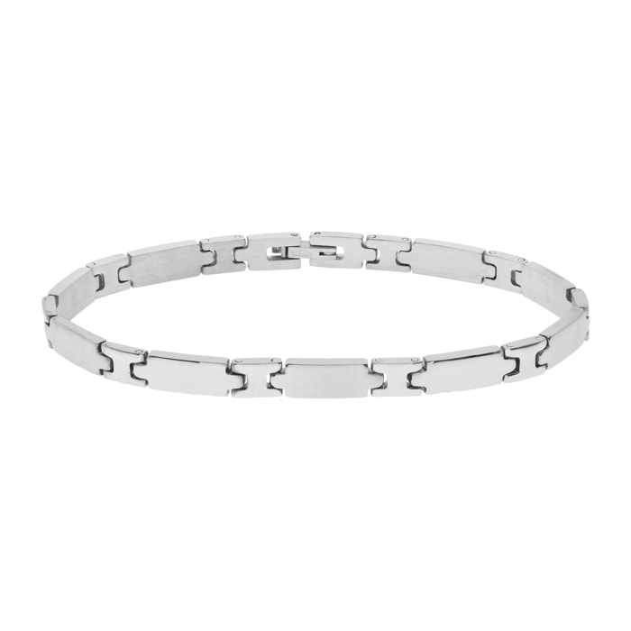 Bracciale Hiriwa 925 Acciaio Inossidabile Silver Uomo