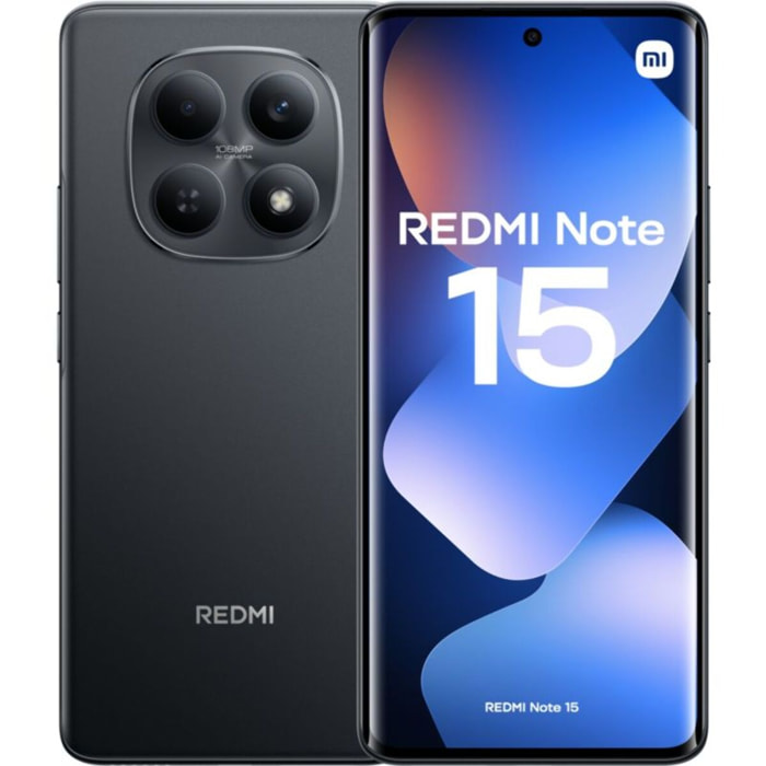 Smartphone XIAOMI Redmi Note 15 Noir 256Go 4G
