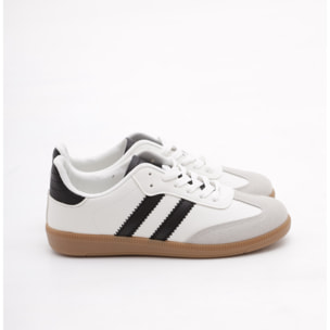 SNEAKERS FLAT BIANCO