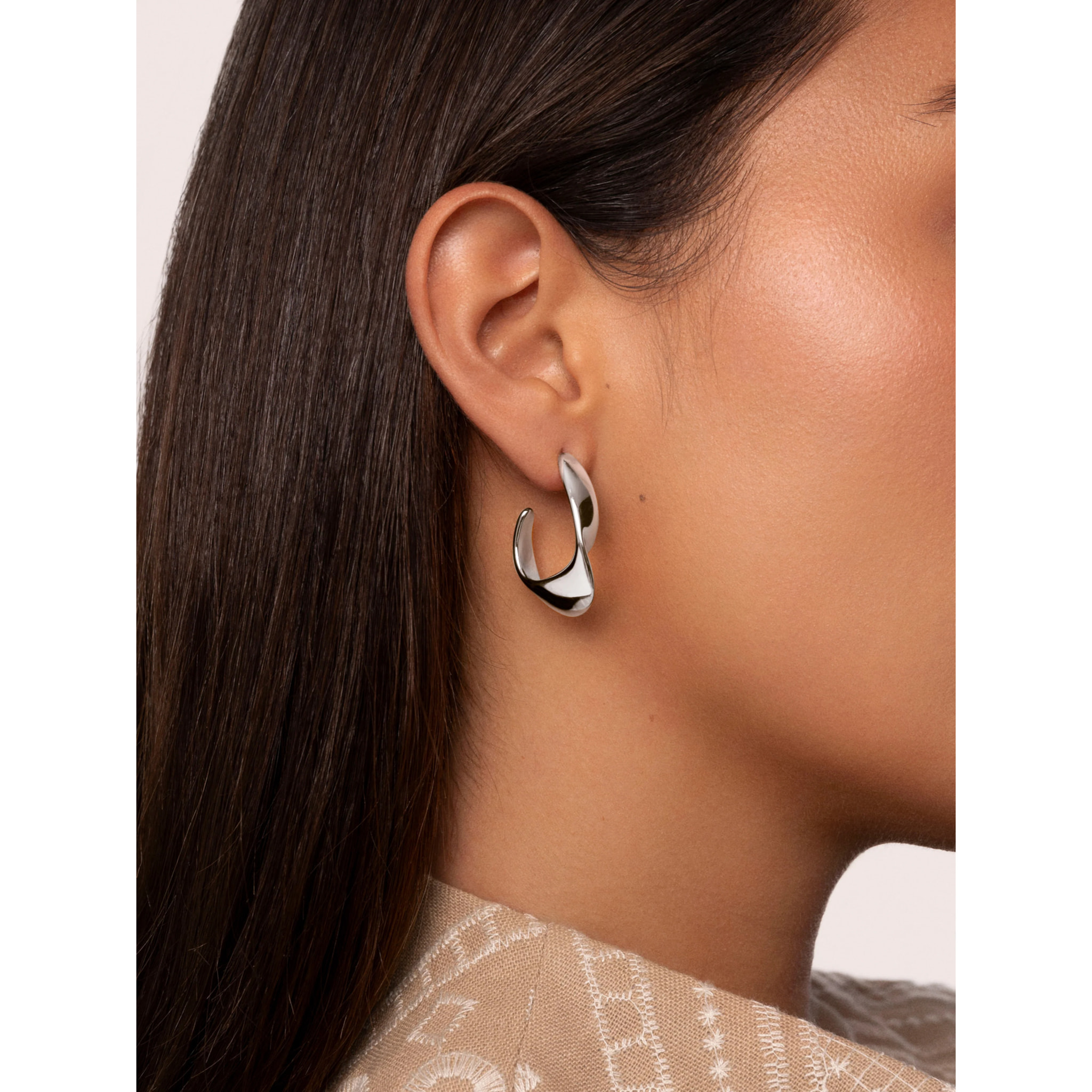 Orecchino Greta in Acciaio