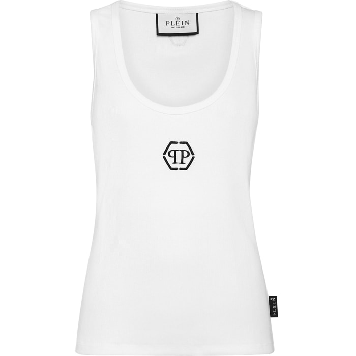 PHILIPP PLEIN Tank Top HEXAGON