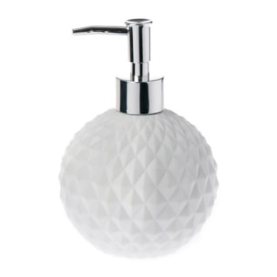 Distributeur de savon Porcelaine ALISON Blanc Spirella