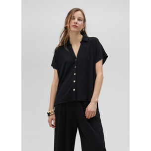 Camicia morbida in maglia