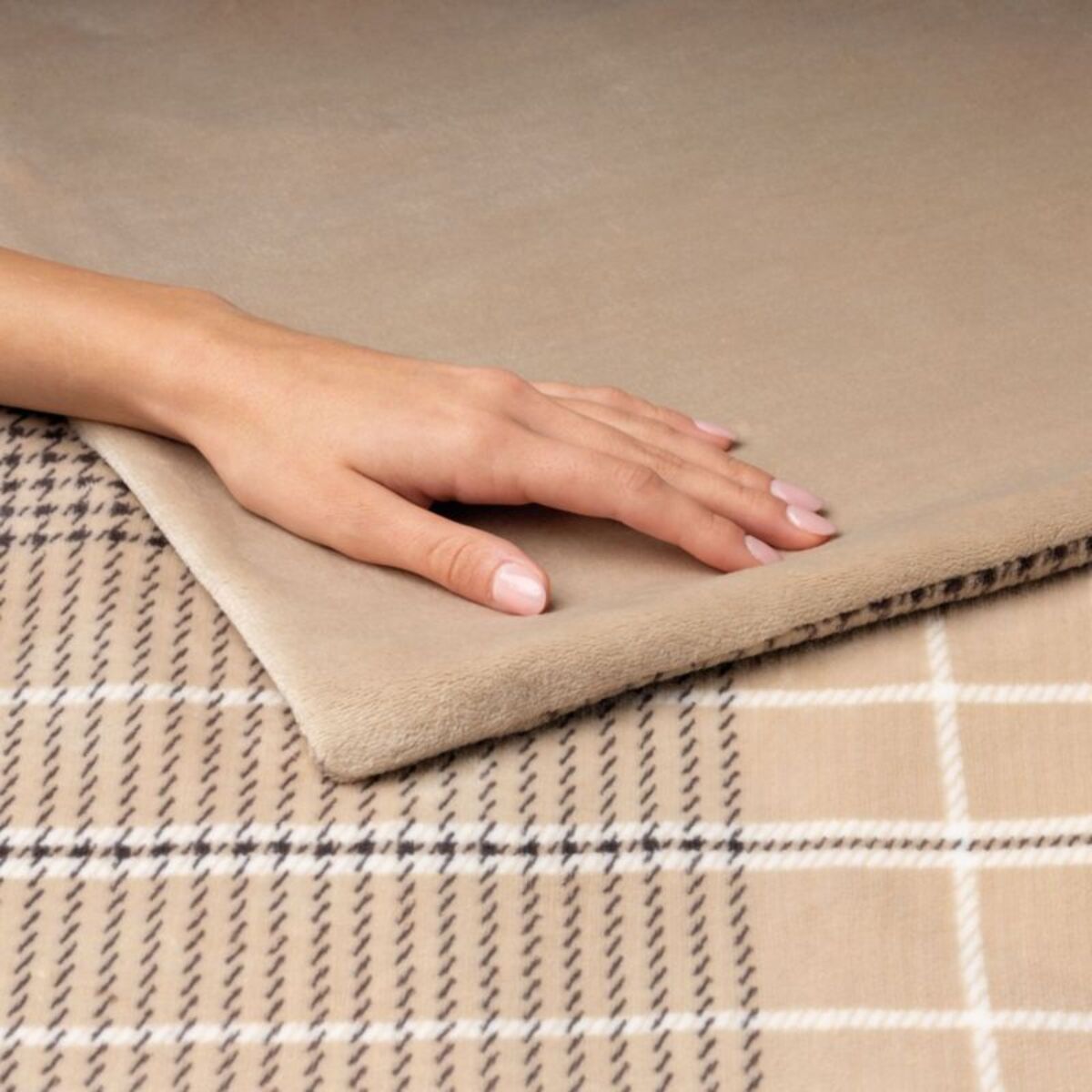 Couverture chauffante DREAMLAND INDULGENT DAYS XL VELOURS 6T 180X140