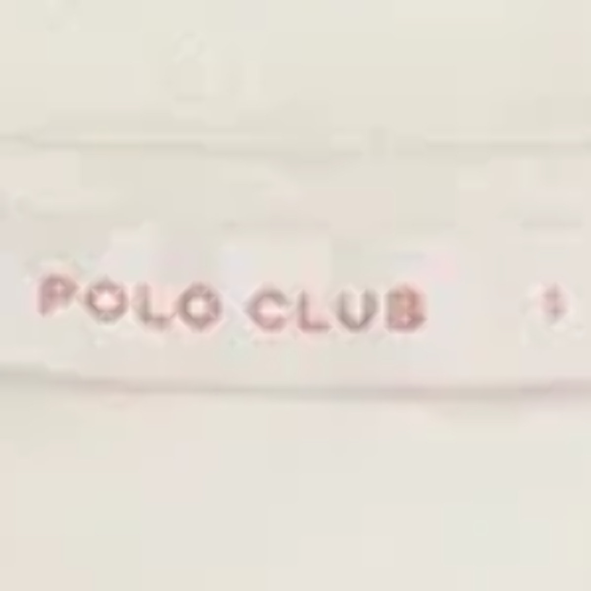 Camiseta color crudo de manga larga en mezcla de lino con logo Polo Club