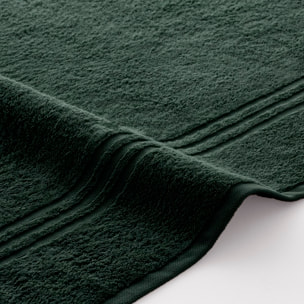 Set 2 toallas ducha + 2 toallas lavabo beige-forest premium