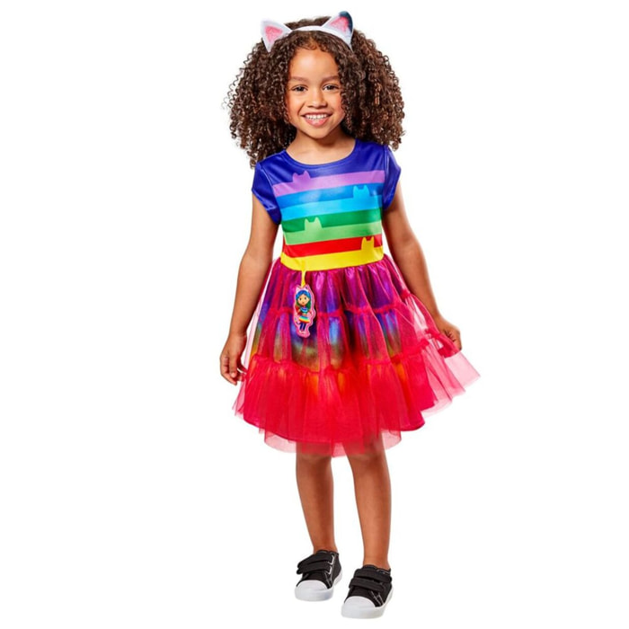 DISFRAZ GABBYS DOLLHOUSE RAINBOW INF
