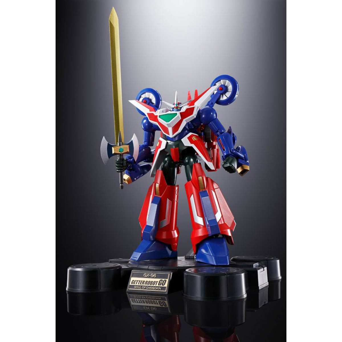 Getter Robot Go Soul Of Chogokin Action Figura Gx-96x G Armriser 20 Cm Bandai Tamashii Nations