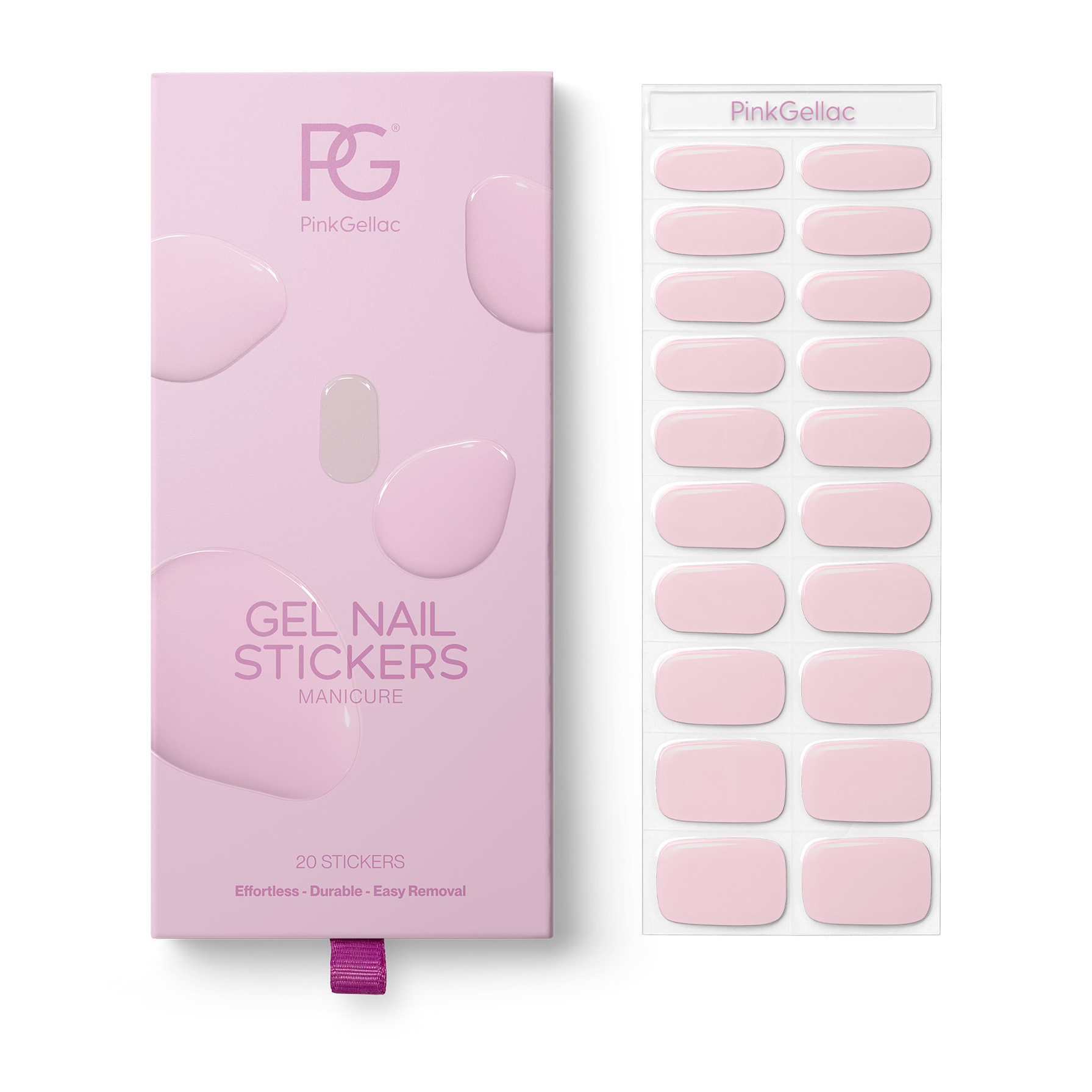 Stickers gel - 0007 Flirty Pink