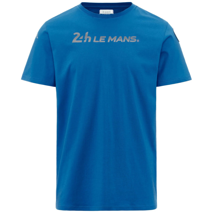 Kappa - Camisetas y tops Hombre Azul - Supporter Kama 24H Le Mans