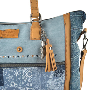 Bolso Shopper-Tote Lois Arcadia Azul