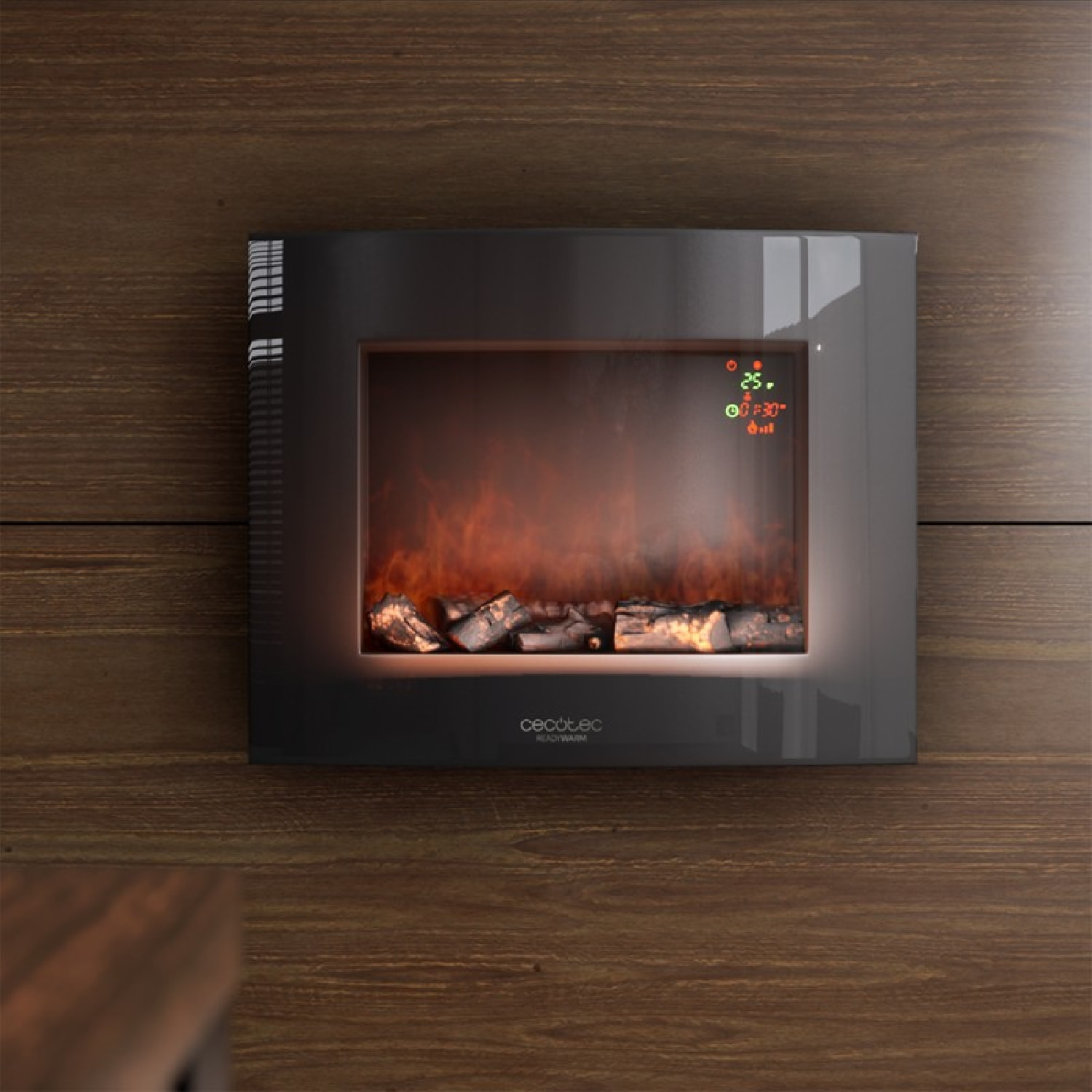 Caminetti elettrici ReadyWarm 2600 Curved Flames Cecotec