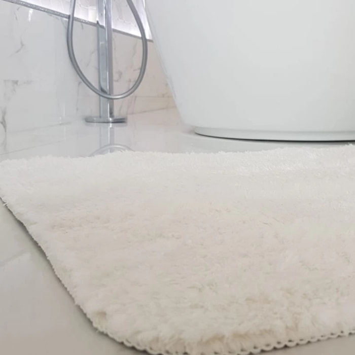 Tapis de bain Microfibre FINO Blanc Spirella