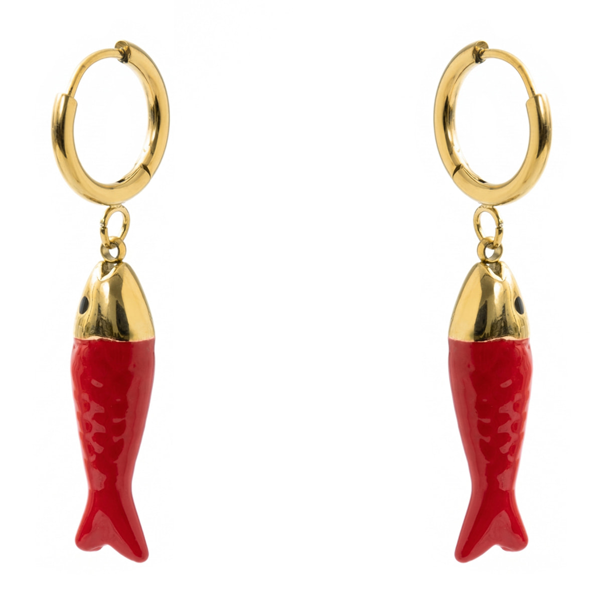 Pendientes Sme acabado oro amarillo 18k