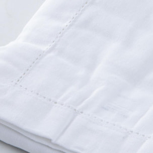 Tovaglia ajour in cotone - BIANCO